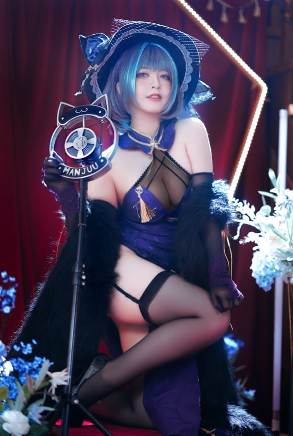 半半子 –NO.52 柴郡旗袍[64P/100MB]