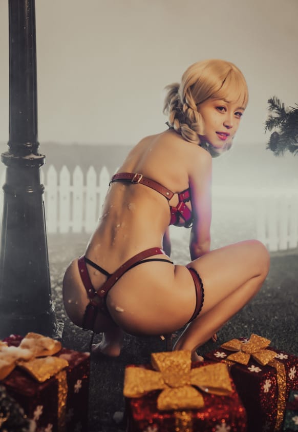 晕崽Zz –NO.018 圣诞小红帽[46P1V/847MB]