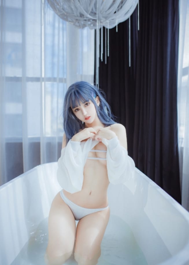 过期米线线喵 –NO.040 浴缸[23P/269MB]