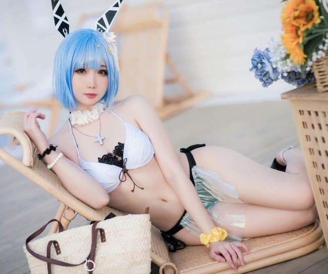 焖焖碳 – NO.18 加斯科涅泳装[28P-186MB]