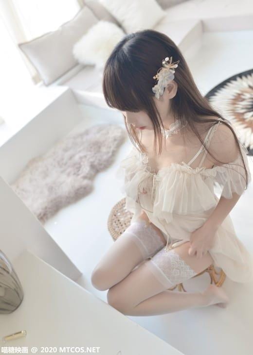 [喵糖映画]VOL.206 吊带纱裙白丝 [23P/249MB]