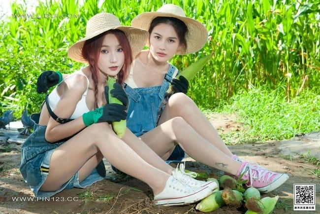 [Ligui丽柜]2022.08.04 七夕-田园春色 甜甜&心心[85+1P/130MB]