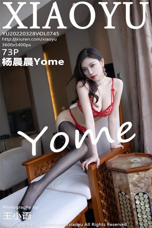 [XIAOYU语画界]2022.03.28 VOL.745 杨晨晨Yome[73+1P／645MB]