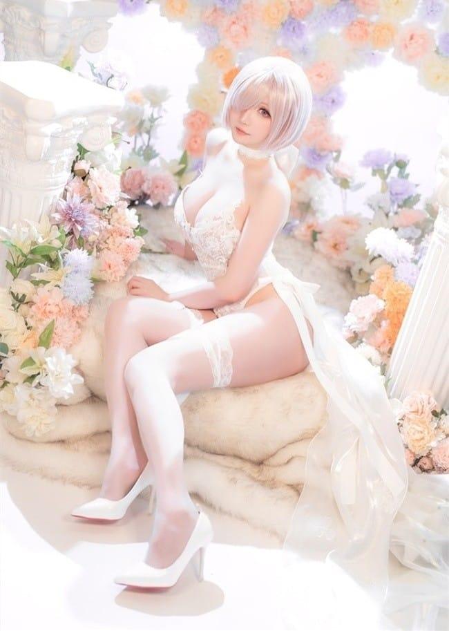 星之迟迟 – NO.146 3月计划C FGO 玛修婚纱[78P1V-425MB]