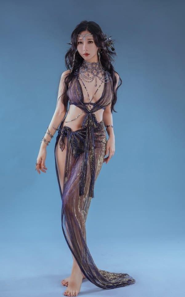 云溪溪 – NO.56 奶桃 塞壬七世·海妖[28P-323M]