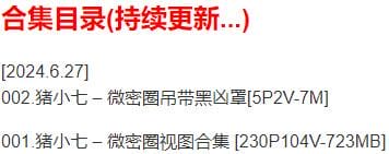 wpbkh 猪小七 – 微密圈写真合集【持续更新中】