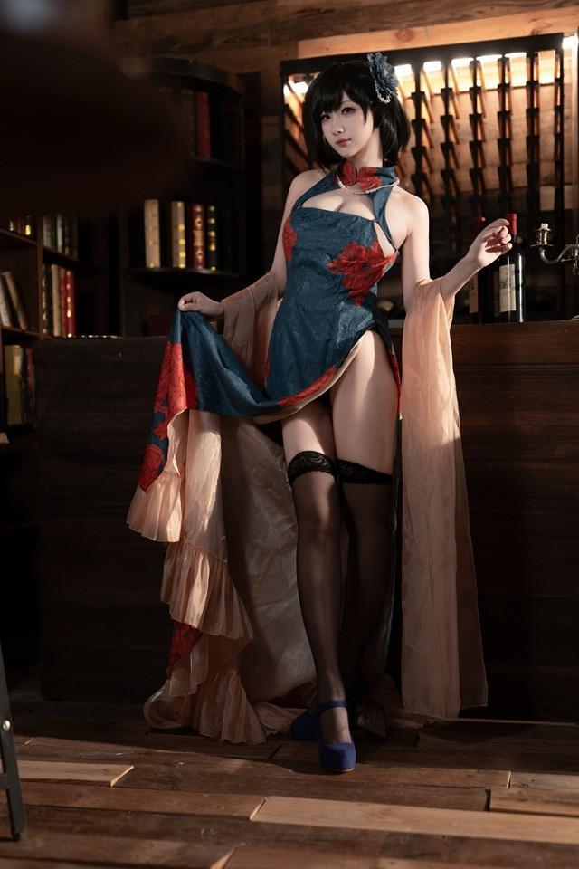 梓猫AzuNyan – 建武旗袍[9P-88MB]