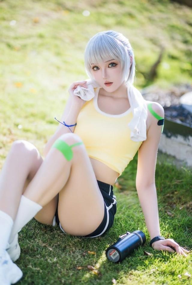 瓜希酱 – NO.101 灵笼-白月魁运动服[15P-49MB]