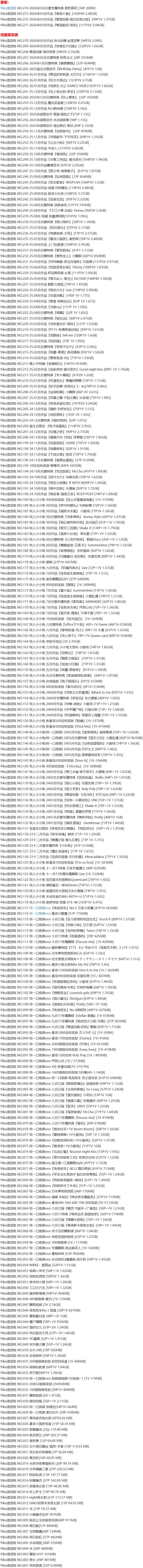 咬一口兔娘 – 写真图片合集【持续更新中】