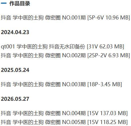 学中医的土狗 – 微密圈写真&视频合集【持续更新中】-1 学中医的土狗 – 微密圈写真&视频合集【持续更新中】