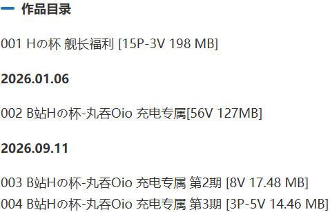 Hの杯 – 舰长福利写真&视频合集【持续更新中】-1 Hの杯 – 舰长福利写真&视频合集【持续更新中】