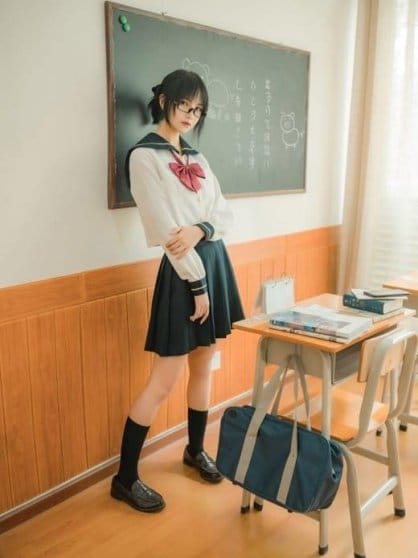 [喵糖映画]VOL.459 慵懒的JK [29P/326MB]