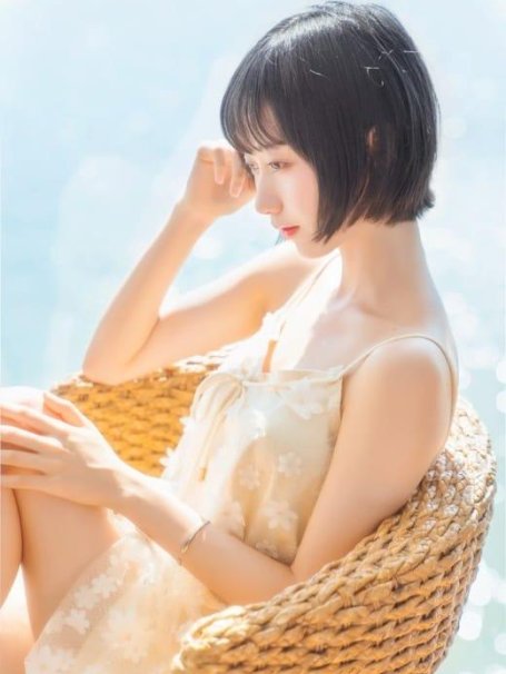 [喵糖映画]VOL.201 暖阳的海 [22P/540MB]