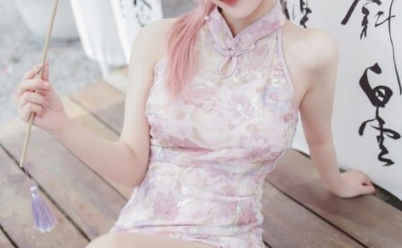 仙女月 NO.14 粉色旗袍 [20P-170M]