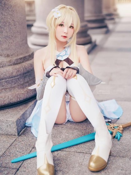 霜月shimo – NO.147 Lumine Genshin[18P-58MBB]